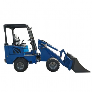 0.8ton 2000KG Payload Garden Loader mini telescopic articulated mini wheel Loader