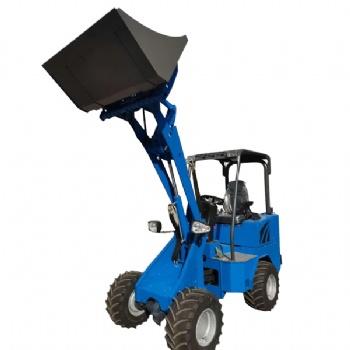 0.8ton 2000KG Payload Garden Loader mini telescopic articulated mini wheel Loader