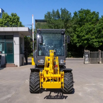 1ton 4X4 articulated 4WD steel Hydraulic mini wheel loader with attachment