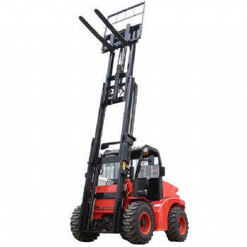 Four Wheel Drive 3.5 ton Multifunction Forklift 2WD 4WD Diesel All Terrain Forklift Price