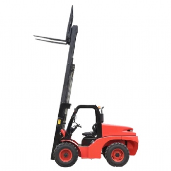 3ton farm outdoor rough terrain diesel forklift 2wd all terrain forklift