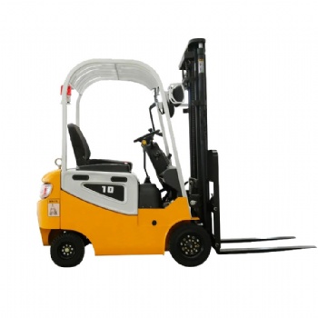 Electric fork lift truck 1.5ton battery forklift four wheel pneumatic tire AC motor with cold storage