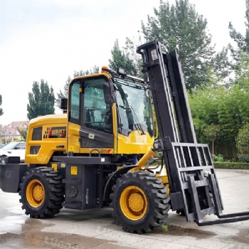 China 4-Wheel Off Road Forklift All Rough Terrain Rough Terrain Forklifts